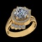 2.67 Ctw VS/SI1 (ALL DIAMOND ARE LAB GROWN ) Diamond 10k Yellow Gold Engage