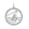 1.88 Ctw VS/SI1 Diamond 14k white Gold Pendant (ALL DIAMOND ARE LAB GROWN )