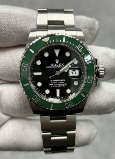 Rolex Starbucks Ref 126610LV on Oyster Bracelet Comes with Box & Papers