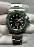 Rolex Starbucks Ref 126610LV on Oyster Bracelet Comes with Box & Papers