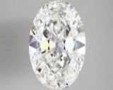 5.66ct VVS2 Moval cut IGI Certified Loose Diamond (LAB GROWN)
