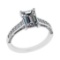 2.29 Ctw VS/SI1 Diamond 14k white Gold Engagement Ring (ALL DIAMOND ARE LAB