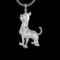 0.41 Ctw VS/SI1 Diamond 10k white Gold Christmas Theme Pandant (ALL DIAMOND