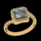 2.44 Ctw VS/SI1 Diamond 10k Yellow Gold Engagement Ring (ALL DIAMOND ARE LA