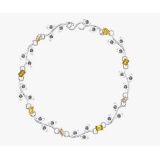 3.75 Ctw VS/SI1 Fancy Natural Yellow Brown and white Diamond 14K White Gold