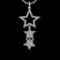 2.28 Ctw VS/SI1 Diamond 10k white Gold Christmas Theme Pandant (ALL DIAMOND