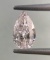 NATURAL FANCY LIGHT PINK PEAR DIAMOND GIA CERTIFIED 1.05 CTTW SI1