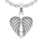 0.71 Ctw VS/SI1 Diamond Prong Set 14k white Gold Pandant (ALL DIAMOND ARE L