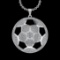 3.75 Ctw VS/SI1 Diamond 14 K White Gold Necklace(ALL DIAMOND ARE LAB GROWN