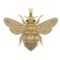 1.98 Ctw SI1/SI2 Diamond 14k Yellow Gold Creature Pendant(ALL DIAMOND ARE L