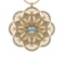 2.47 Ctw VS/SI1 Blue Topaz and Diamond Set 10K Yellow Gold Pendant (ALL DIA