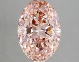 3.09ct VVS2 Oval cut IGI Certified Loose Diamond (LAB GROWN)