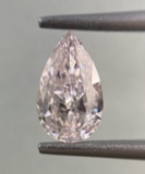 NATURAL FANCY LIGHT PINK PEAR DIAMOND GIA CERTIFIED 1.05 CTTW SI1