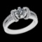 1.25 Ctw VS/SI1 Diamond Prong Set 10k white Gold Engagement Ring (ALL DIAMO