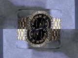Used Custom Rolex 36mm DayDate w/ 23.50 cttw Diamond (G-H, SI1-SI2) comes w