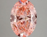 4.02ct VVS2 Oval Old Miner cut IGI Certified Loose Diamond (LAB GROWN)