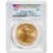 Certified American $50 Gold Eagle 2021 Type 2 MS70 PCGS First Strike