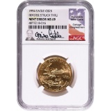 Certified American $25 Gold Eagle 1994 MS69 Castle sig.--Struck-though Erro