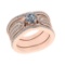1.81 Ctw SI1/SI2 Diamond 14k Rose Gold Engagement Ring (ALL DIAMOND ARE LAB