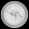 2021 Australia 1 oz Silver Kangaroo BU