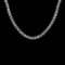 4.64 Ctw VS/SI1 Diamond 3 14K Yellow Gold Necklace (ALL DIAMOND ARE LAB GRO