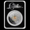 Cadillac Motor Car Company Logo Colorized 1 oz Silver w/ TEP