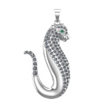 1.86 Ctw SI2/SI1 Diamond 14k white Gold Pendant (ALL DIAMOND ARE LAB GROWN)