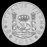 2025 AUS 1 oz (collectible ) Silver 225th Ann. Proclamation Pillar Dollar B