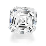 2.98ct Asscher Cut Lab Grown Diamond