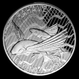 2020 Tokelau 1 oz Silver $5 Flying Fish (Hahave)