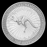2021 Australia 1 oz Silver Kangaroo BU