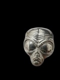 2 oz Monarch Silver 3D Alien Head l JM Bullion?