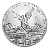Mexican Silver Libertad 5 Ounce 2019