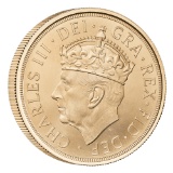 Great Britain 2023 Gold Five Sovereign BU