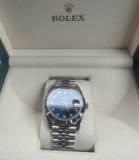 BRAND NEW 41MM ROLEX DATEJUST OYSTERPERPETUAL W/FACTORY DIAMONDS COMES WITH