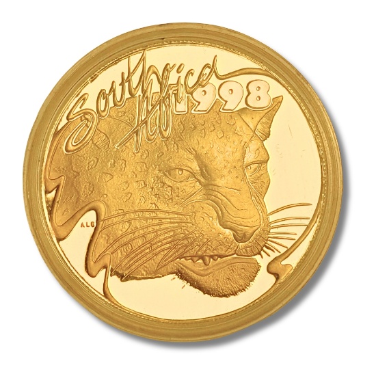South Africa 1998 Natura Series Gold Coin