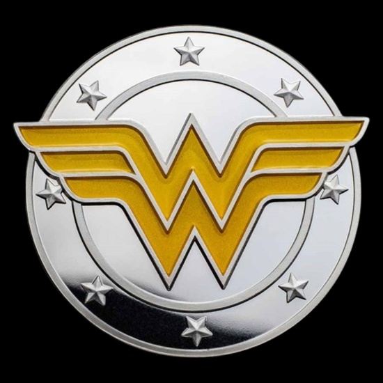 2022 Niue 1 oz Silver Coin $2 DC Heroes: WONDER WOMAN(TM) Logo