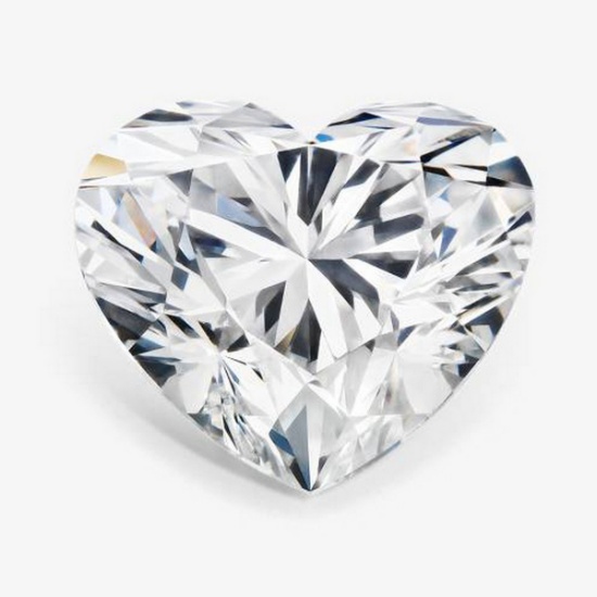 3.02ct Heart Cut Lab Grown Diamond