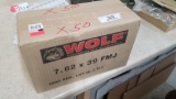 1000 Round Case Wolf 7.62x39 FMJ