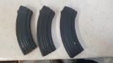 3- Steel 30 Round AK Mags
