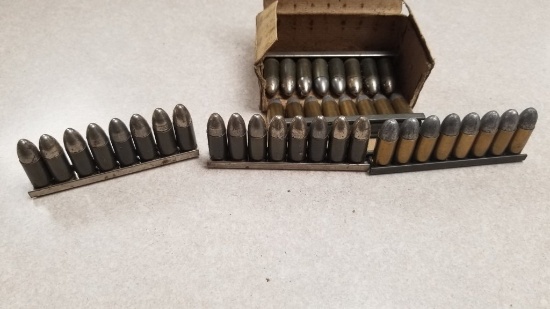 40 Rounds of 9mm Ammo on Stripper Clips