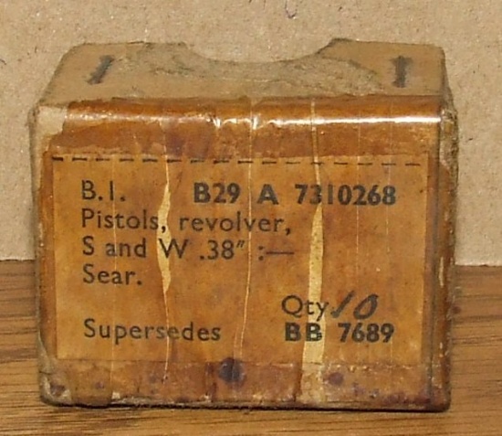 US S&W Victory revolver parts .   WW2/Korea  Unope