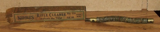 Early Marbles 35 cal  Follow the Twist rifle brush