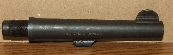 US S&W Victory revolver barrel.  Unused spare par