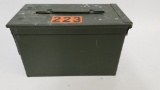 Metal Ammo Can of .223 Ammo