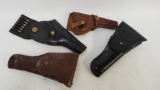 lot leather holsters (2 US-2 leather)