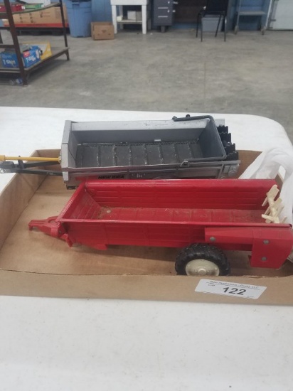 2 Toy Manure Spreaders