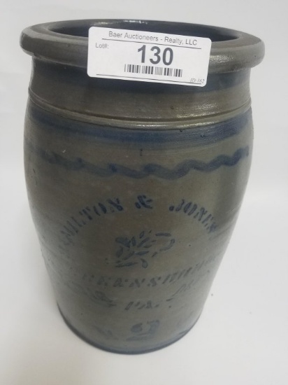 Hamilton & Jones 2 gal crock