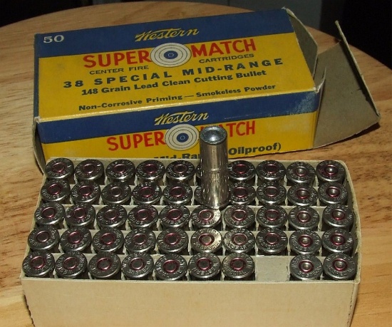 Western 38 Special Super Match  148 gr lead