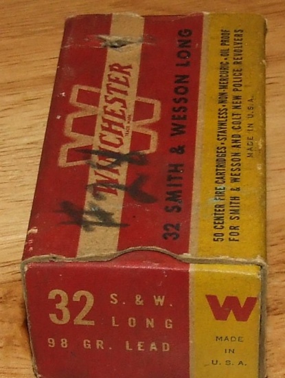Winchester 32 S&W Long, 98 gr.